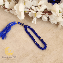 Load image into Gallery viewer, Crystal Tasbih Mini - 33 beads - Make My Thingz
