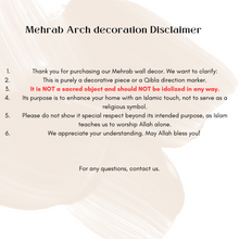 Load image into Gallery viewer, Mehrab Arch design - Home Decor wall art