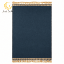 Load image into Gallery viewer, Personalized Velvet Janamaz – Custom Initials in English or Arabic