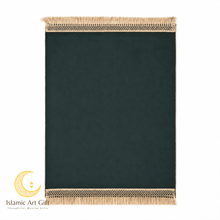 Load image into Gallery viewer, Personalized Velvet Janamaz – Custom Initials in English or Arabic