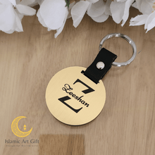 Load image into Gallery viewer, Golden Personalized Keychain - 1pc - Make My Thingz