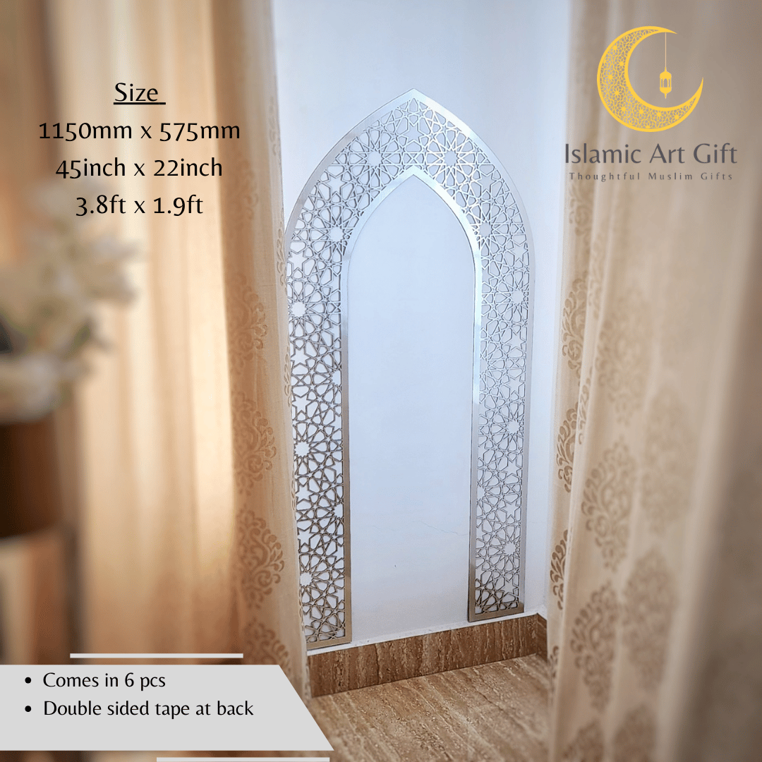 Mahtab Arch Mehrab Arch design - Home Decor wall art – Make My Thingz