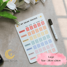 Load image into Gallery viewer, Namaz Tracker Wall Sign