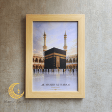 Load image into Gallery viewer, Al-Haramain Wall Frame Set | Makkah &amp; Madinah