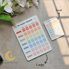 Load image into Gallery viewer, Namaz Tracker Wall Sign