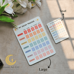 Namaz Tracker Wall Sign