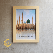 Load image into Gallery viewer, Al-Haramain Wall Frame Set | Makkah &amp; Madinah