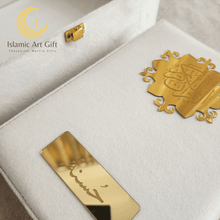 Load image into Gallery viewer, Off White Velvet QURAN Box