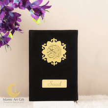 Load image into Gallery viewer, Black Velvet QURAN