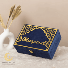Load image into Gallery viewer, Blue Velvet QURAN Box