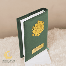 Load image into Gallery viewer, Dark Green Velvet QURAN