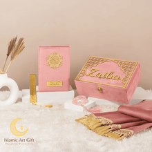 Load image into Gallery viewer, Pink Velvet QURAN Box