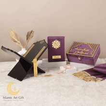 Load image into Gallery viewer, Purple Velvet QURAN Box
