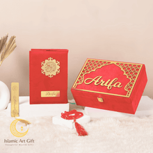 Load image into Gallery viewer, Red Velvet QURAN Box
