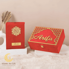 Load image into Gallery viewer, Red Velvet QURAN Box