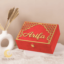 Load image into Gallery viewer, Red Velvet QURAN Box