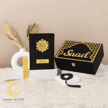 Load image into Gallery viewer, Black Velvet QURAN Box