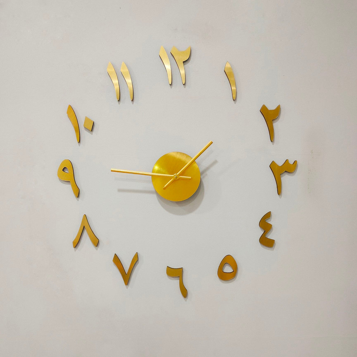 Arabic Numbers wall clock - Islamic Wall Clock – Make My Thingz