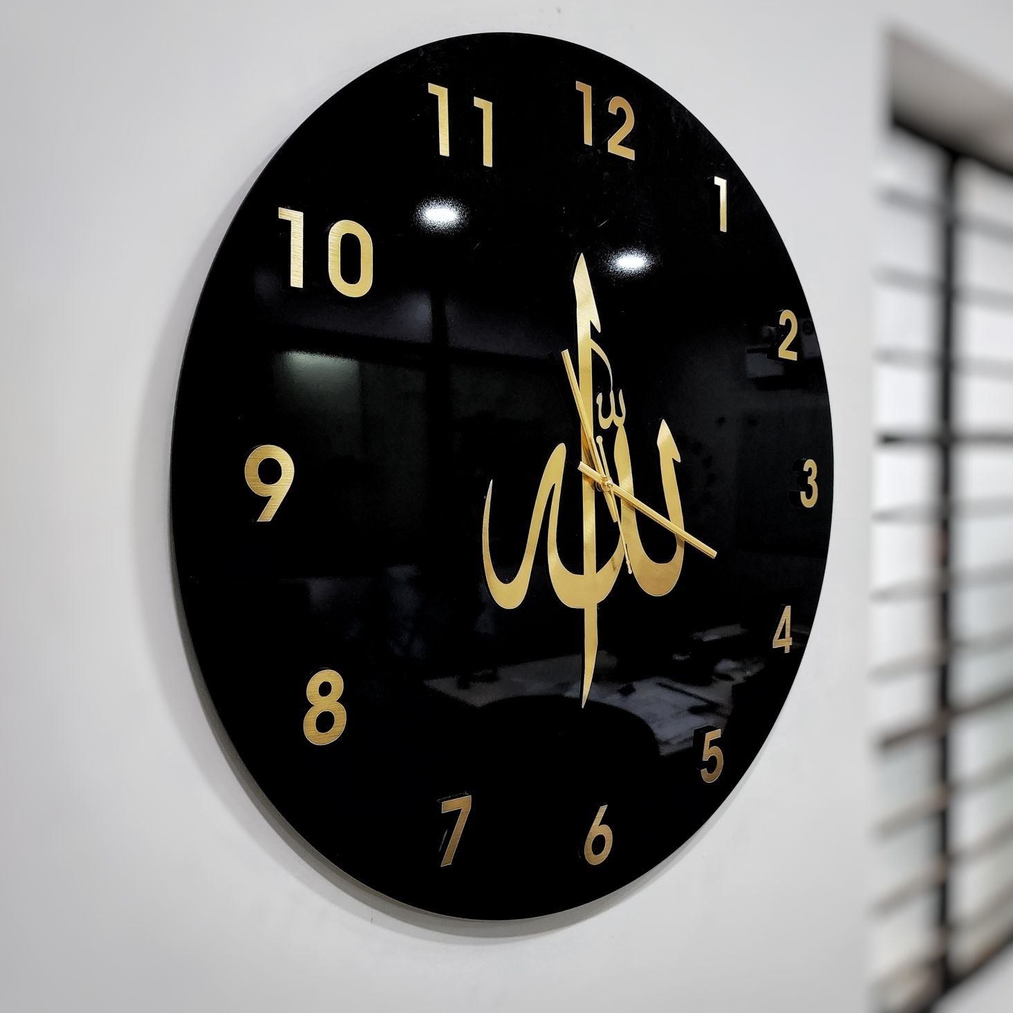 Allah Clock ALLAH wall clock - Islamic Wall Clock – Make My Thingz