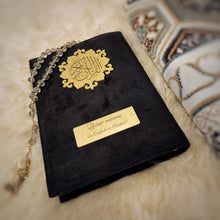 Load image into Gallery viewer, Black Velvet QURAN COVER - Make My Thingz